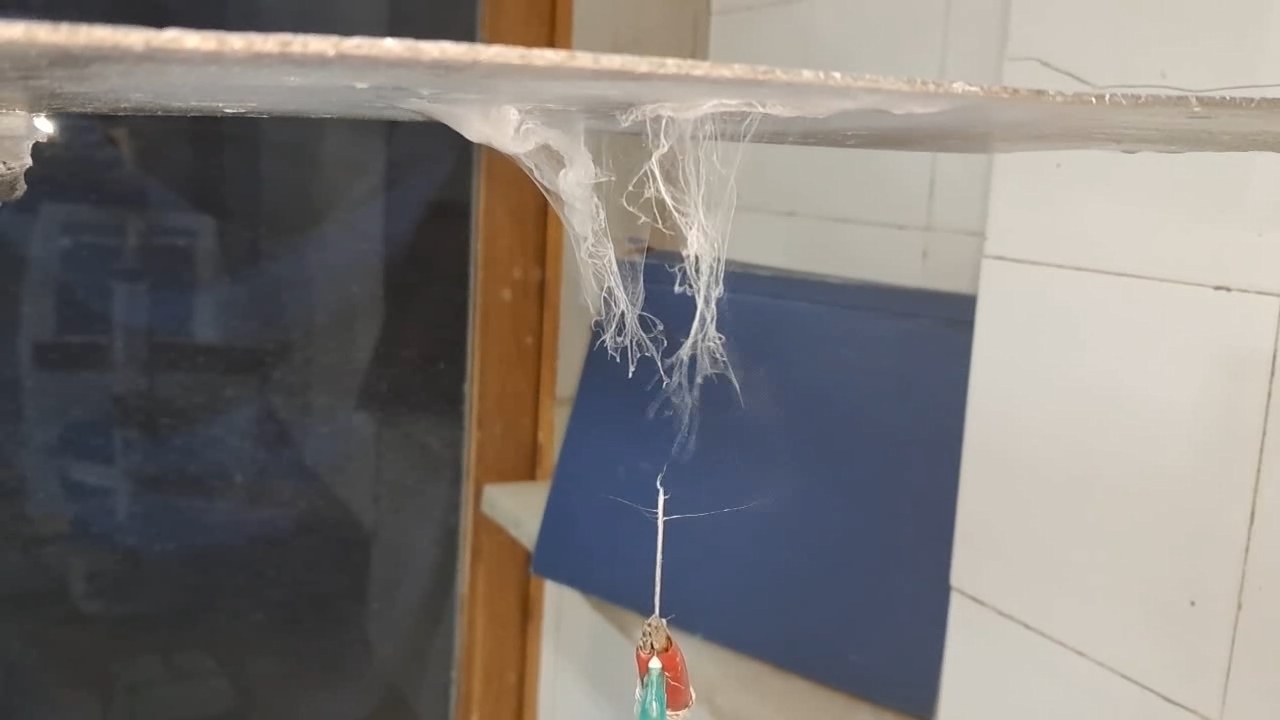 Electrospinning: Solutions of Polystyrene and Polyvinylidene Difluoride in Dimethylformamide